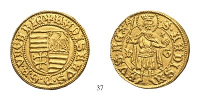 Goldgulden.Au.ohne Jahr.1465.Ladislaus Dei Gratia Rex Vngariae.Hermannstadt.C-G.Augustinus Greniczer-Christophorus de Florentia.jpg
