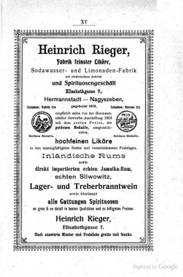 Heinrich Rieger-Werbung.Adressbuch Hermannstadt.1908.jpg