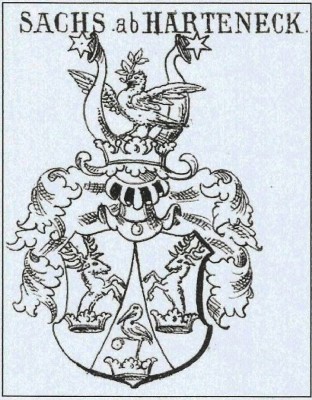 Siebmacher.Der Adel von  Ungarn Johann Sachs ab Harteneck.Wappen.jpg