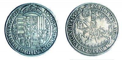 King of Hungary, Ulaslo II, (1490-1516) coin.jpg